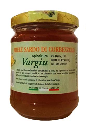 3 x 250 g - Hornhonig hergestellt in Ulassai (Ogliastra), Sardinien vom Imker Antioco Vargiu von Inke