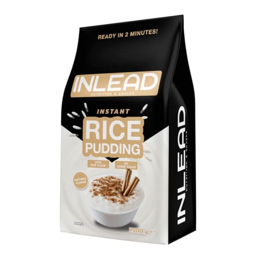 INLEAD - Instant Rice Pudding - Reispudding | Geschmacksneutral | Schnelle Zubereitung & Cremige Konsistenz | ohne Zucker und künstlichen Zusätzen - 2000g von Inlead