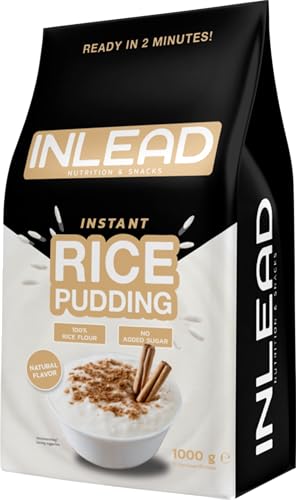 INLEAD - Instant Rice Pudding - Reispudding | Geschmacksneutral | Schnelle Zubereitung & Cremige Konsistenz | ohne Zucker und künstlichen Zusätzen - 1000g von Inlead