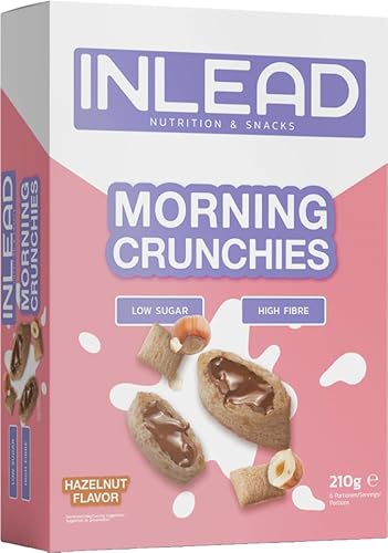 Inlead Morning Crunchies 210 g-Hazelnut Flavor (1x 210g) von Inlead