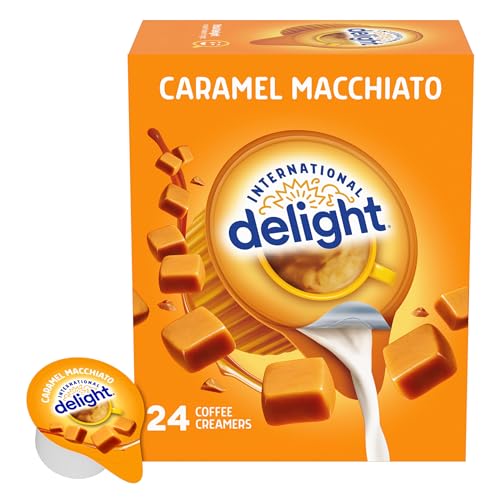 International Delight Coffee Creamer Singles, Caramel Macchiato, 24 Count von International Delight