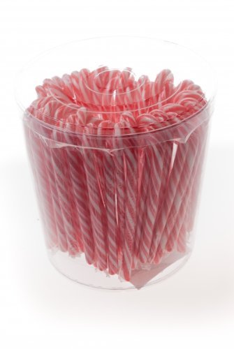 Zuckerstangen Dose rot / weiß S Menge:Dose von International Sweet Trading GmbH & Co. KG