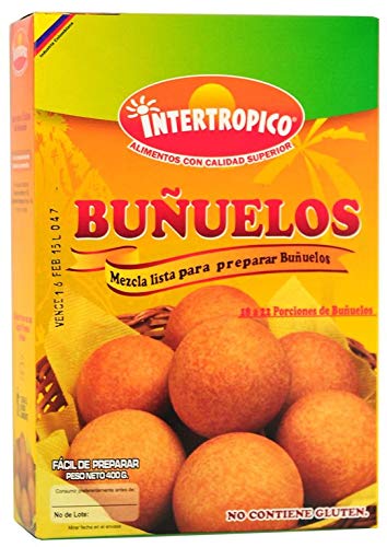 Intertropico -Buñuelos Fertigmischung für Krapfen - 400 Gramm von Intertropico