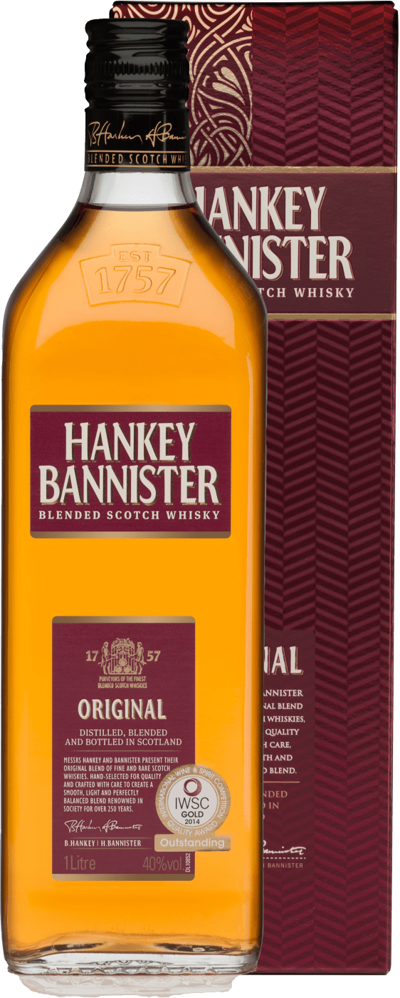 Hankey Bannister Original Blended Scotch Whisky - 1l