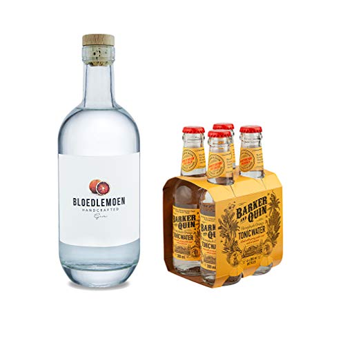 Bloedlemoen - Gin aus Südafrika/handgeschälte Blutorange/Wacholder/handcrafted 40% Vol / 0,7 L (Einweg Flaschen Preis incl. 1,00 € / 4 x 0,25€ DPG Einwegpfand) (Tonic Bundle 2) von Inverroche