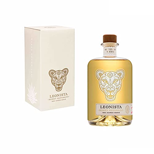 Leonista Honey Reposado - 100% Karoo Agave Spirit - Südafrika - 3-6 Monate im Eichenholz Fass gereift - mit Honig verfeinert von Inverroche