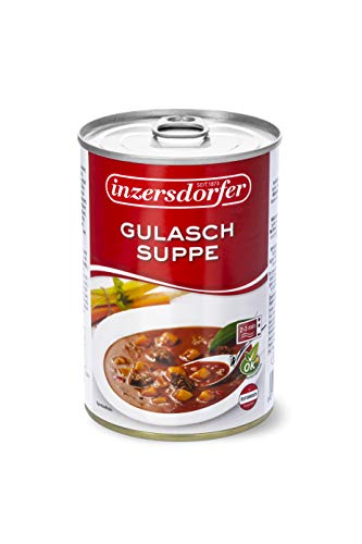 Inzersdorfer Gulaschsuppe, 6er Pack (6 x 400 g) von Inzersdorfer