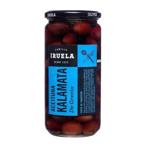 Kalamata Oliven aus Griechenland mit Stein, Naturbelassen - 720 gr von Iruela