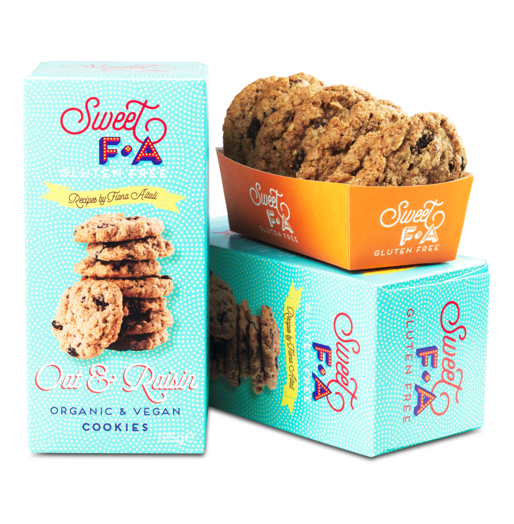 Hafer Rosinen Cookies vegan von Island Bakery Organics