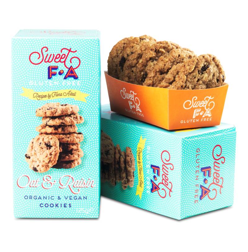 Hafer Rosinen Cookies vegan von Island Bakery Organics