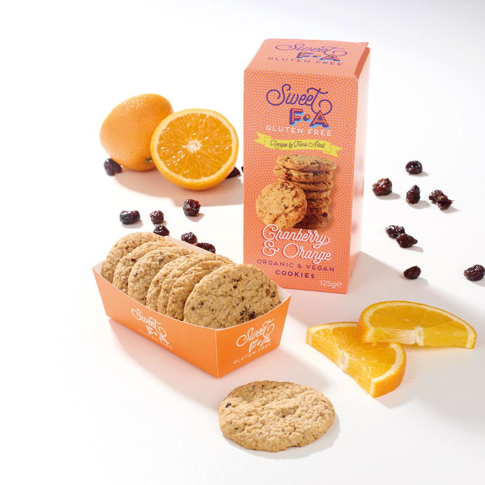 Island Bakery Cranberry-Orange Cookies Bio, vegan von Island Bakery