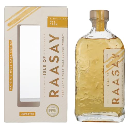 Isle of RAASAY 5 Years Old Rye Cask Single Malt 61,9% Vol. 0,7l in Geschenkbox von Isle of Raasay Distillery