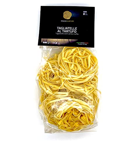 Italien Trüffel - Tagliatelle Nudeln mit weißen Trüffeln 250 g (Eiernest) von Italia Tartufi