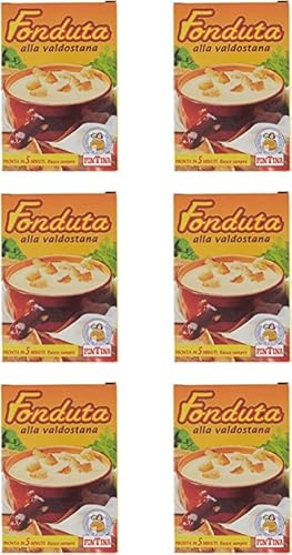 Fondue Valdostana 6 Dosen à 400 g typisches Produkt des Aostatals von Italian Food Direct