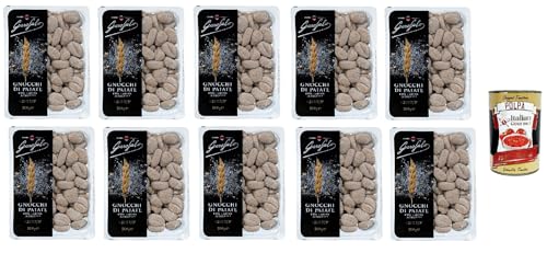 10x Pasta Integrale Gnocchi di patate Vollkorn-Hartweizen Bio-Produkt 500g + Italian Gourmet polpa 400g von Italian Gourmet E.R.