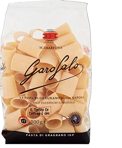 10x Schiaffoni No. 83-1 Neapolitanische Hartweizengrieß Packung mit 500g Pasta IGP + Italian Gourmet polpa 400g von Italian Gourmet E.R.