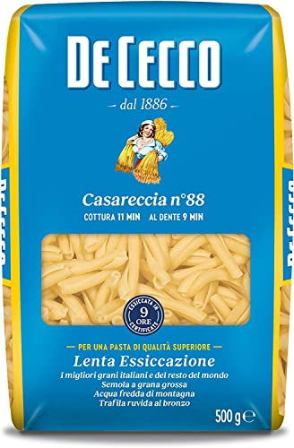 10x Pasta De Cecco 100% Italienisch Casareccia n. 88 Nudeln 500g + Italian Gourmet Polpa 400g von Italian Gourmet E.R.