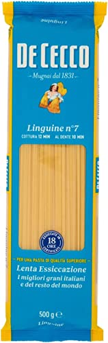 10x Pasta De Cecco 100% Italienisch Linguine n. 7 Nudeln 500g + Italian Gourmet Polpa 400g von Italian Gourmet E.R.