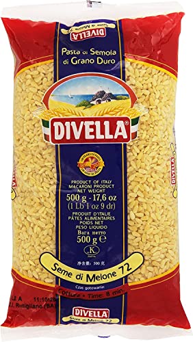 10x Pasta Divella 100% Italienisch N°72 Seme di Melone 500g von Italian Gourmet E.R.