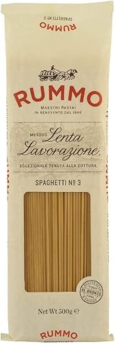 10x Rummo Spaghetti N°3 Pasta Lenta Lavorazione Teigwaren aus Hartweizengrieß Bronze-Zeichnung 500g von Italian Gourmet E.R.