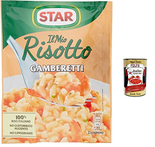 10x Star Risotto cremoso ai gamberetti cremiges Reis Garnelen 175g 100% italienisch Fertiggerichte von Italian Gourmet E.R.