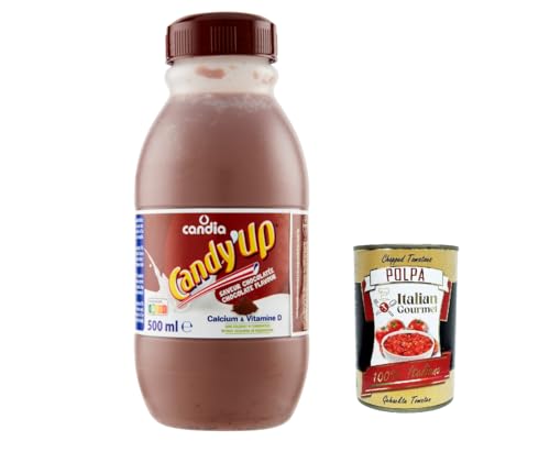 12x Candia CANDY'UP Chocolate Flavour Milch und Schokolade trinkfertig 500ml + Italian Gourmet polpa 400g von Italian Gourmet E.R.