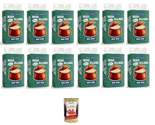 12x ElleBi' Riso Ribe Ribe-Reis 1kg + Italian Gourmet polpa 400g von Italian Gourmet E.R.