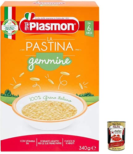 12x Plasmon Pastina Gemmine 340g + italian Gourmet polpa 400g von Italian Gourmet E.R.