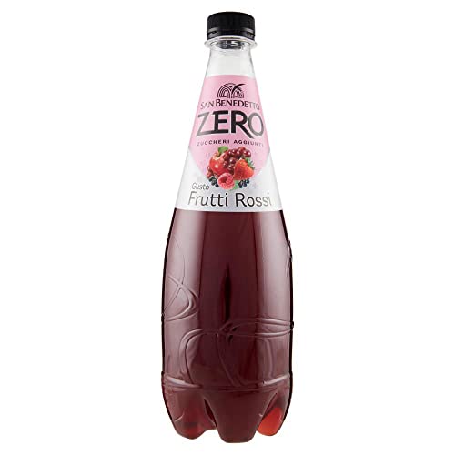 12x San Benedetto Frutti rossi Rote Früchte zero PET Flasche ohne zucker 75cl softdrink ohne Zucker von Italian Gourmet E.R.