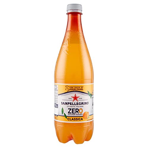 12x San Pellegrino Aranciata Zero PET ohne Zucker 0,75 L Limonade orange ohne Zucker von Italian Gourmet E.R.