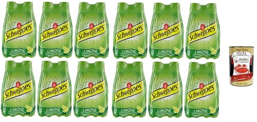 12x TONICA LIMONE ZITRONE, lemon tonic water pet flasche 4x 250ml+ Italian Gourmet Polpa 400g von Italian Gourmet E.R.