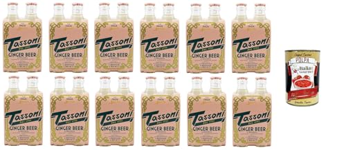 12x Tassoni Ginger Beer 4 x 180 ml + Italian Gourmet polpa 400g von Italian Gourmet E.R.