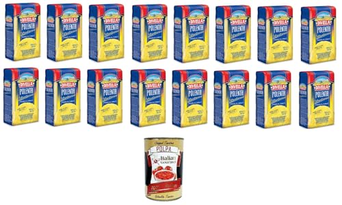 16x DIVELLA INSTANT POLENTA MEHL GR.500 + Italian Gourmet polpa 400g von Italian Gourmet E.R.