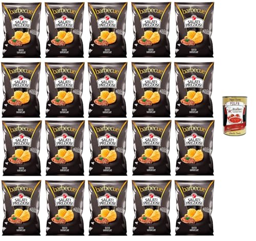 20x Salati Preziosi Chips mit Barbecue-Geschmack 170gr + Italian Gourmet polpa 400g von Italian Gourmet E.R.