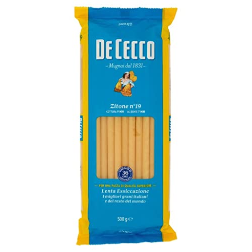 24x Pasta De Cecco 100% Italienisch Zitone N°19 Nudeln 500g + Italian Gourmet Polpa 400g von Italian Gourmet E.R.