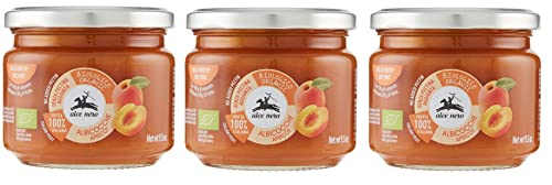 3x Alce Nero Composta di Albicocche Biologica Bio-Aprikosenkompott mit italienischen Bio-Aprikosen 270g von Italian Gourmet E.R.