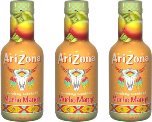 3x Arizona Mucho Mango, 500 ml Mangogetränk+ Italian Gourmet polpa 400g von Italian Gourmet E.R.