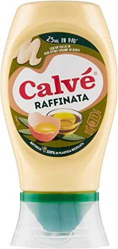 3x Calve Calvè Mayonnaise Raffinata mayo Fritessoße Soße Sauce squeeze 225ml von Italian Gourmet E.R.