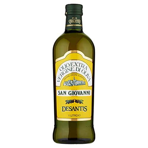 3x Desantis Olivenöl 1 Liter San Giovanni - extra nativ - Olio Extra Vergine di Oliva + Italian Gourmet Polpa 400g von Italian Gourmet E.R.