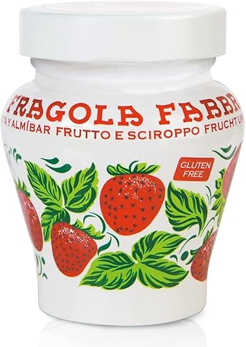 3x Fabbri Erdbeere Opaline 230gr Erdbeeren in Sirup + Italian Gourmet Polpa von Italian Gourmet E.R.