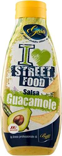 3x Gaia Salsa Guacamole Sauce auf Basis von Avocado - Street Food 800g von Italian Gourmet E.R.