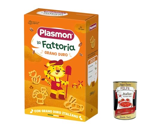 3x Plasmon La fattoria Pasta di Grano Duro 250 g + Italian Gourmet polpa 400g von Italian Gourmet E.R.