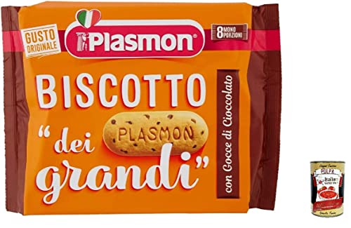 3x Plasmon il Biscotto dei Grandi Gocce di Cioccolato 270g gusto originale Plasmon + Italian Gourmet polpa 400g von Italian Gourmet E.R.