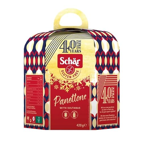 3x Schär Panettone senza glutine glutenfrei, 420g von Italian Gourmet E.R.