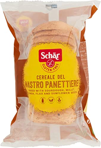 3x Schar Cereale del Mastro Panettiere r Brot mit Getreide glutenfrei 300g von Italian Gourmet E.R.