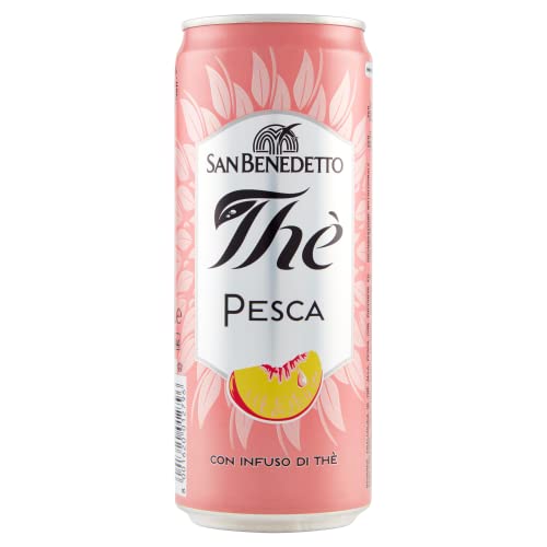 48x San benedetto Eistee Pfirsch The' Pesca Dose 330 ml tea the erfrischend + Italian Gourmet Polpa 400g von Italian Gourmet E.R.