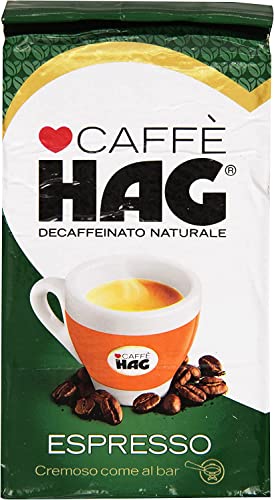 4x Hag espresso decaffeinato Kaffee entkoffeinierte 250g gemahlen für alle Kaffeemaschine 4x Hag espresso decaffeinato Kaffee entkoffeinierte 250g gemahlen für alle Kaffeemaschine von Italian Gourmet E.R.