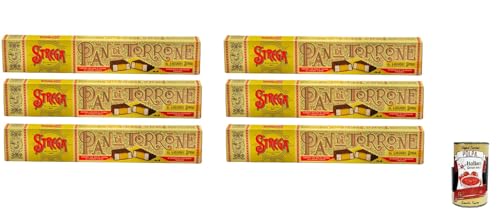 6x Alberti Strega PAN DI TORRONE STREGA NOUGAT BROT 150G+ italian Gourmet gourmet polpa 400g von Italian Gourmet E.R.