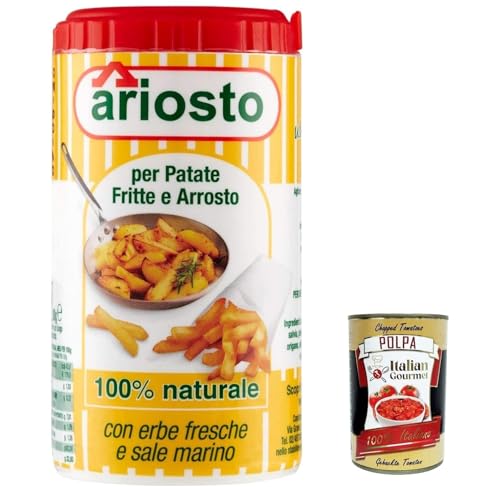 6x Ariosto Gewürz für kartoffeln Brat- und Bratkartoffeln, 80g + Italian Gourmet Polpa 400g von Italian Gourmet E.R.