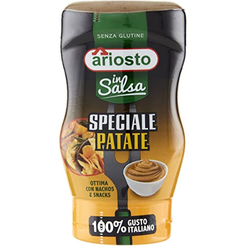 6x Ariosto In Salsa Speciale per patate Spezielle Soße für Kartoffeln Squeezer von 315 Gr + Italian Gourmet Polpa 400g von Italian Gourmet E.R.